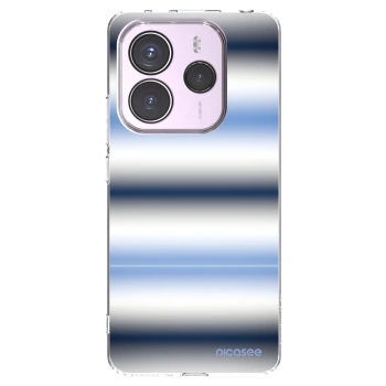 Picasee Xiaomi Redmi Note 14 5G Hülle - Transparentes Silikon - Static Lines