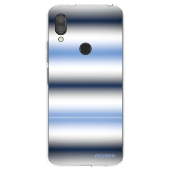 Picasee Xiaomi Redmi 7 Hülle - Transparentes Silikon - Static Lines