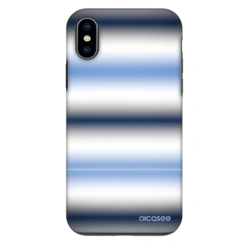Hülle für Apple iPhone X/XS - Static Lines