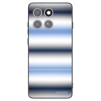 Picasee Motorola Edge 60 Pro Hülle - Schwarzes Silikon - Static Lines