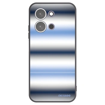 Picasee Xiaomi Redmi 15C 5G Hülle - Schwarzes Silikon - Static Lines