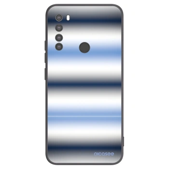 Picasee Xiaomi Redmi Note 8 Hülle - Schwarzes Silikon - Static Lines