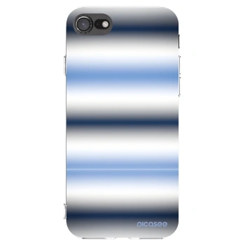 Picasee Apple iPhone SE 2020 Hülle - Transparentes Silikon - Static Lines