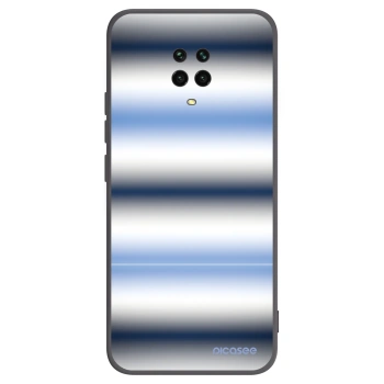 Picasee Xiaomi Redmi Note 9S Hülle - Schwarzes Silikon - Static Lines