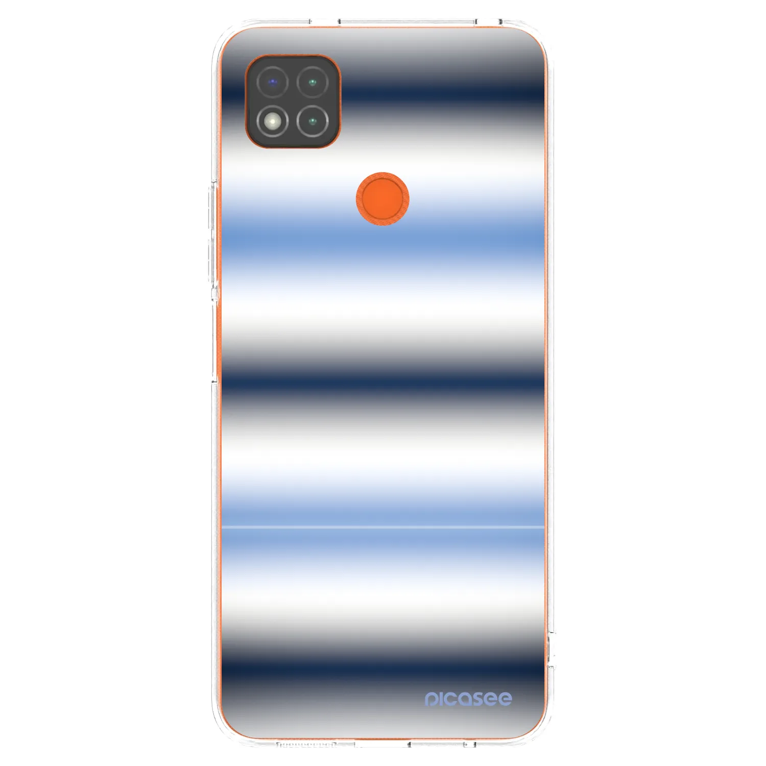 Picasee Xiaomi Redmi 9C Hülle - Transparentes Silikon - Static Lines