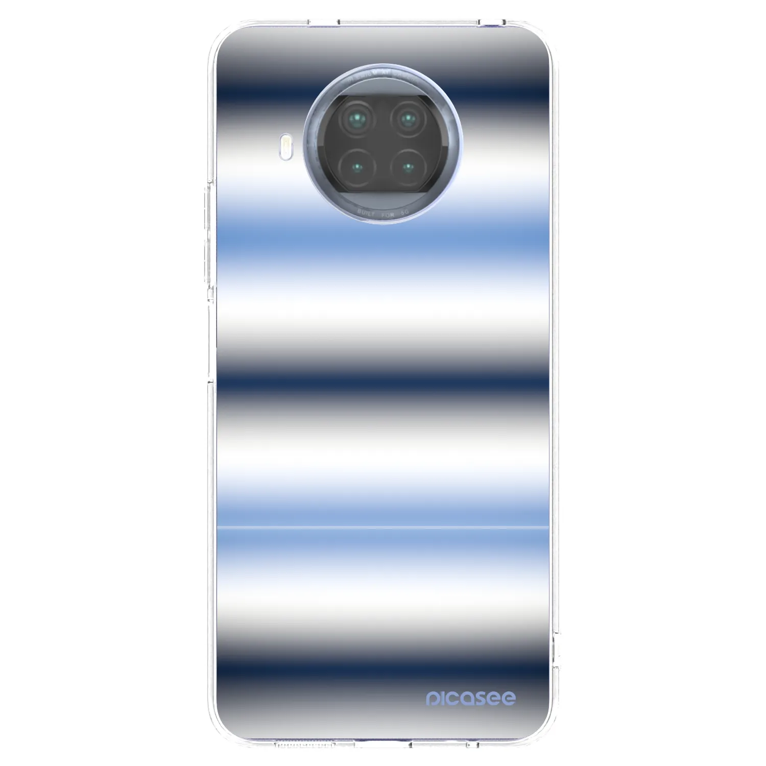 Picasee Xiaomi Mi 10T Lite Hülle - Transparentes Silikon - Static Lines
