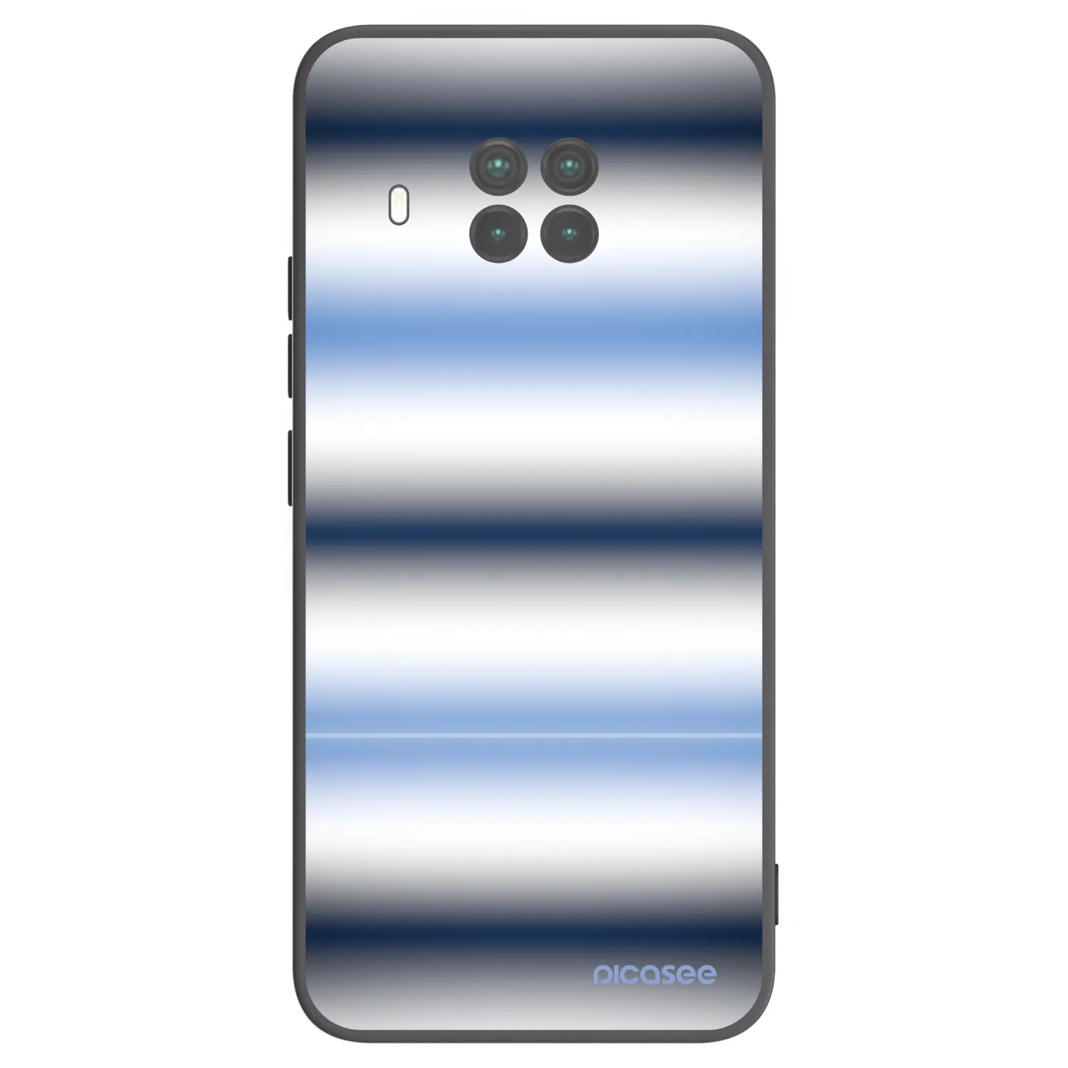 Picasee Xiaomi Mi 10T Lite Hülle - Schwarzes Silikon - Static Lines