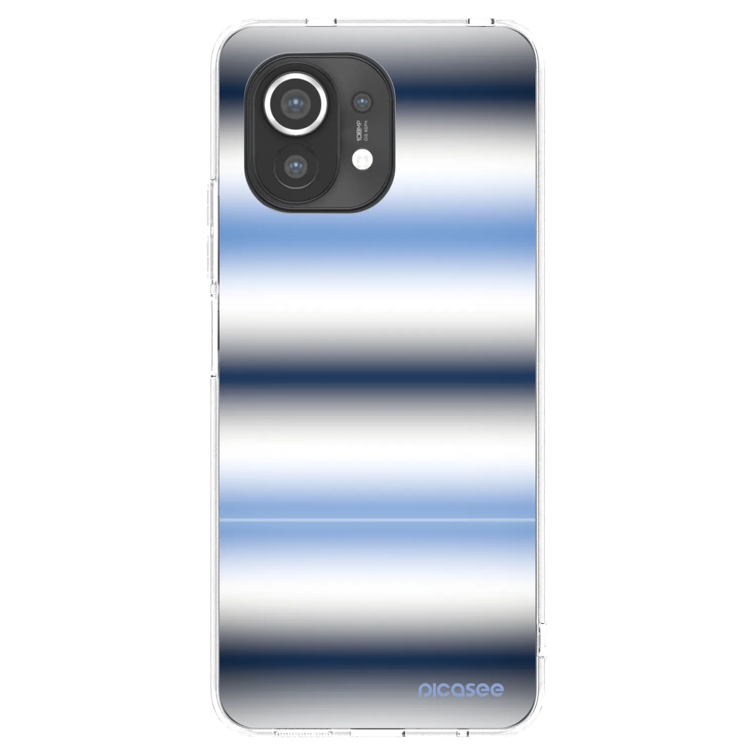 Picasee Xiaomi Mi 11 Hülle - Transparentes Silikon - Static Lines