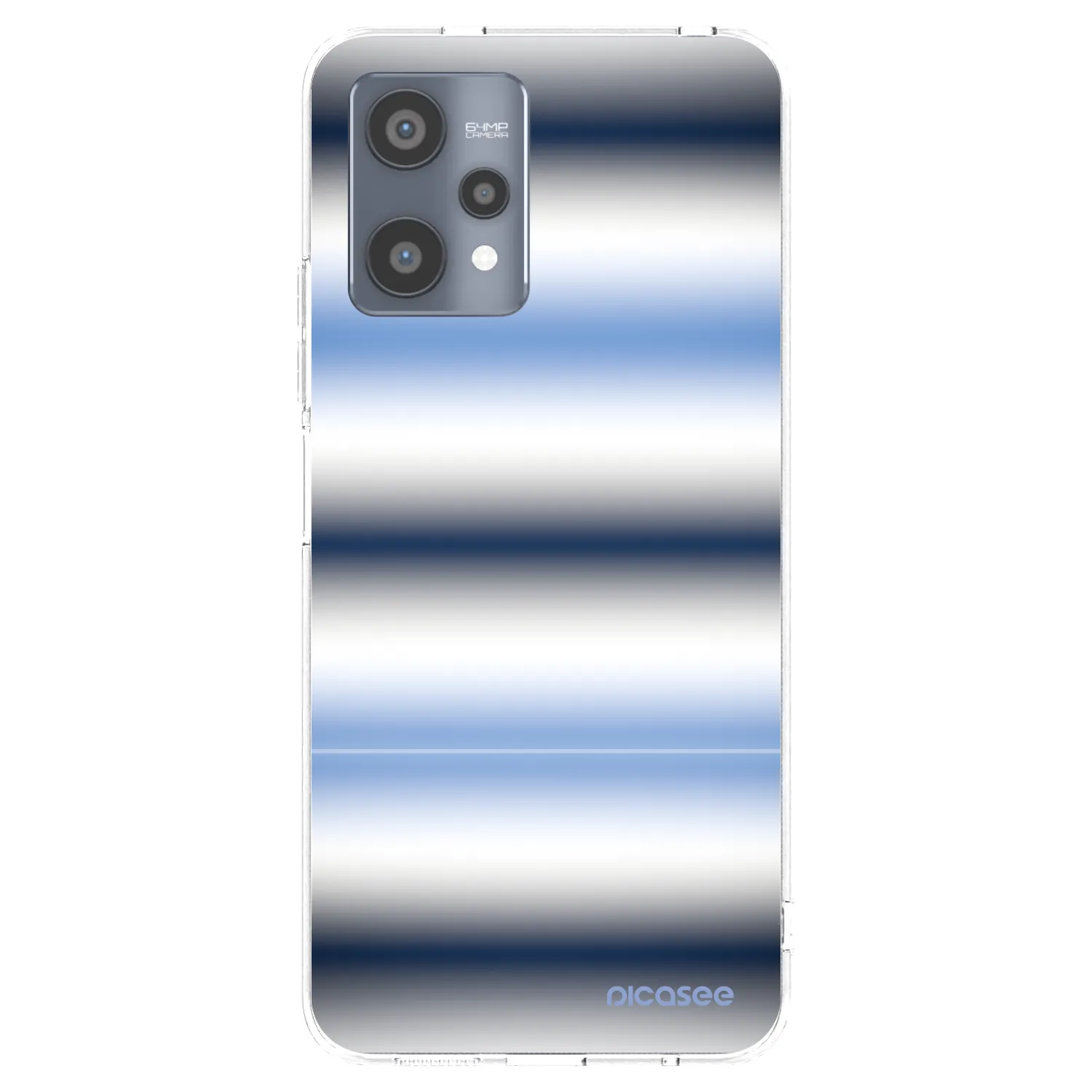 Picasee Realme 9 Pro 5G Hülle - Transparentes Silikon - Static Lines
