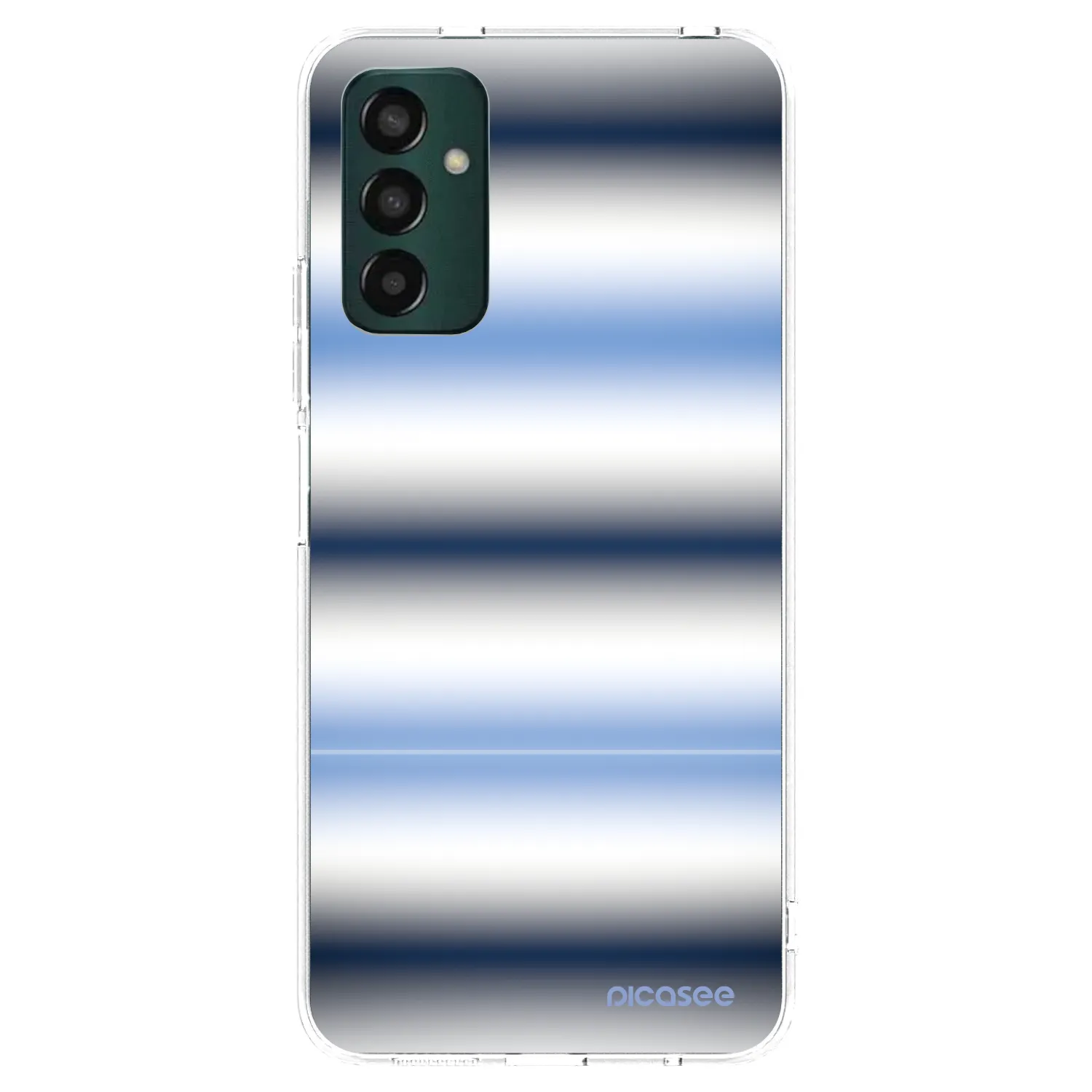 Picasee Samsung Galaxy M23 5G Hülle - Transparentes Silikon - Static Lines