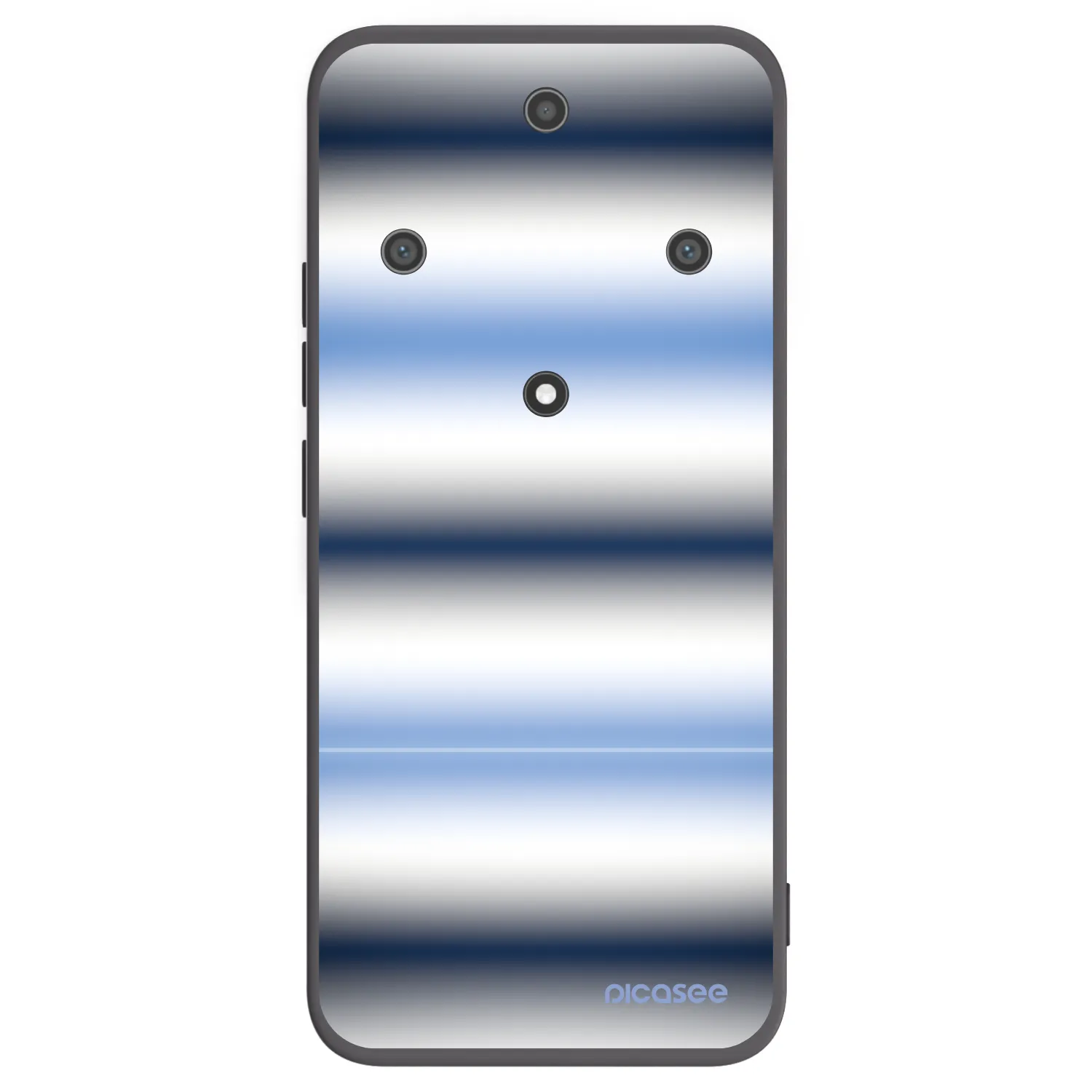 Picasee Honor Magic5 Lite 5G Hülle - Schwarzes Silikon - Static Lines