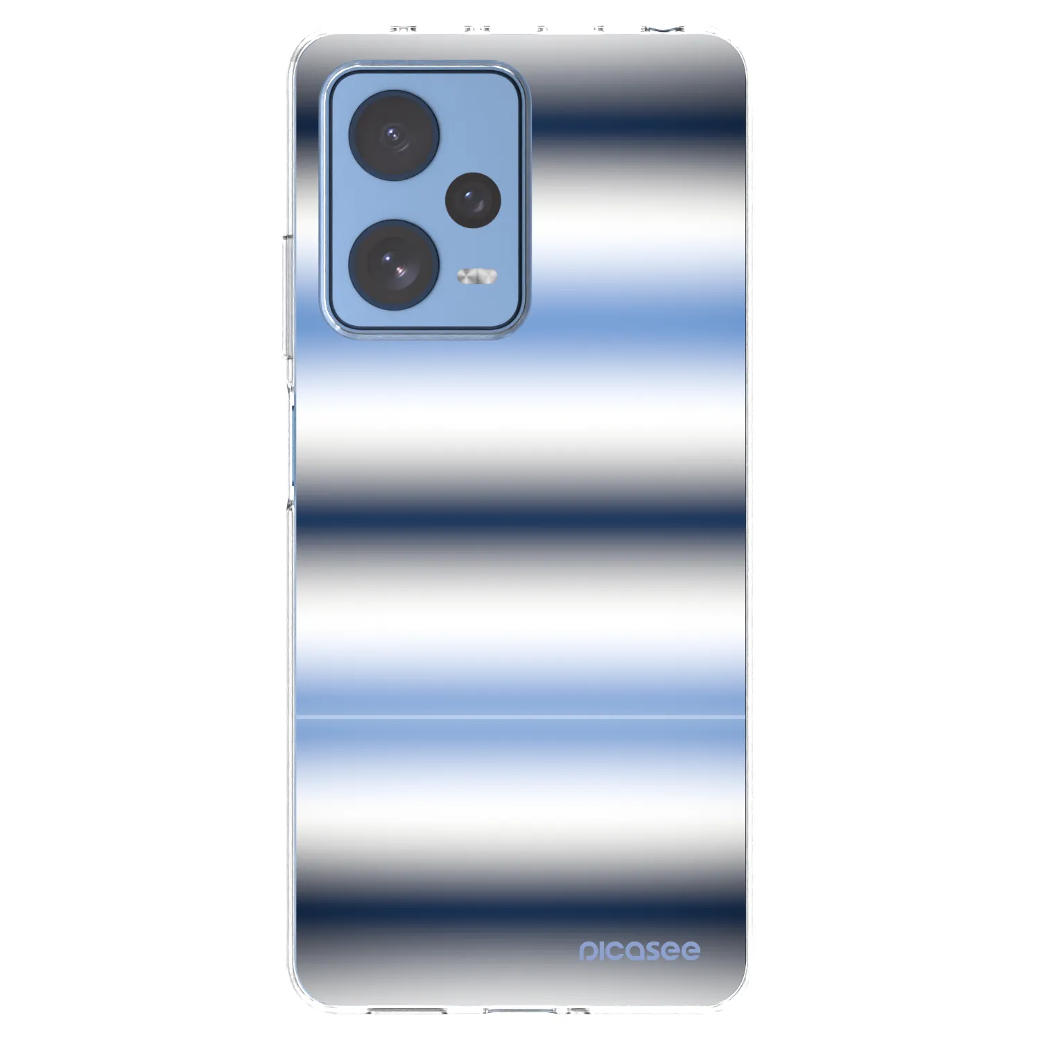 Picasee Xiaomi Redmi Note 12 Pro 5G Hülle - Transparentes Silikon - Static Lines