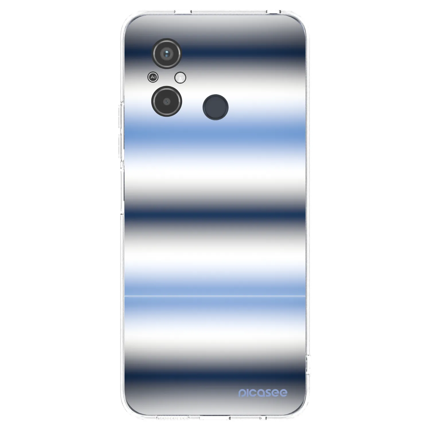 Picasee Xiaomi Redmi 12C Hülle - Transparentes Silikon - Static Lines