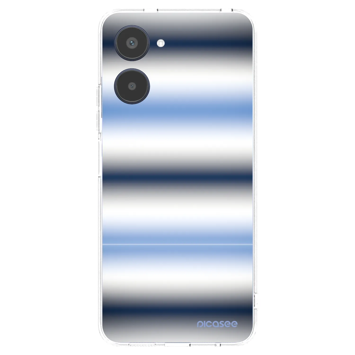 Picasee Realme 10 4G Hülle - Transparentes Silikon - Static Lines