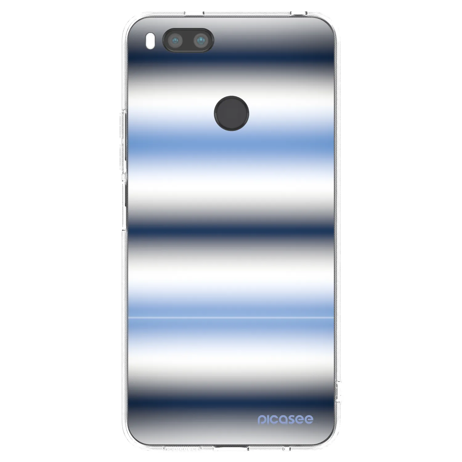 Picasee Xiaomi Redmi Note 11S 5G Hülle - Transparentes Silikon - Static Lines