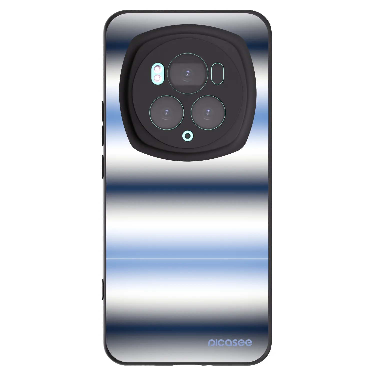 Picasee Honor Magic6 Pro Hülle - Schwarzes Silikon - Static Lines