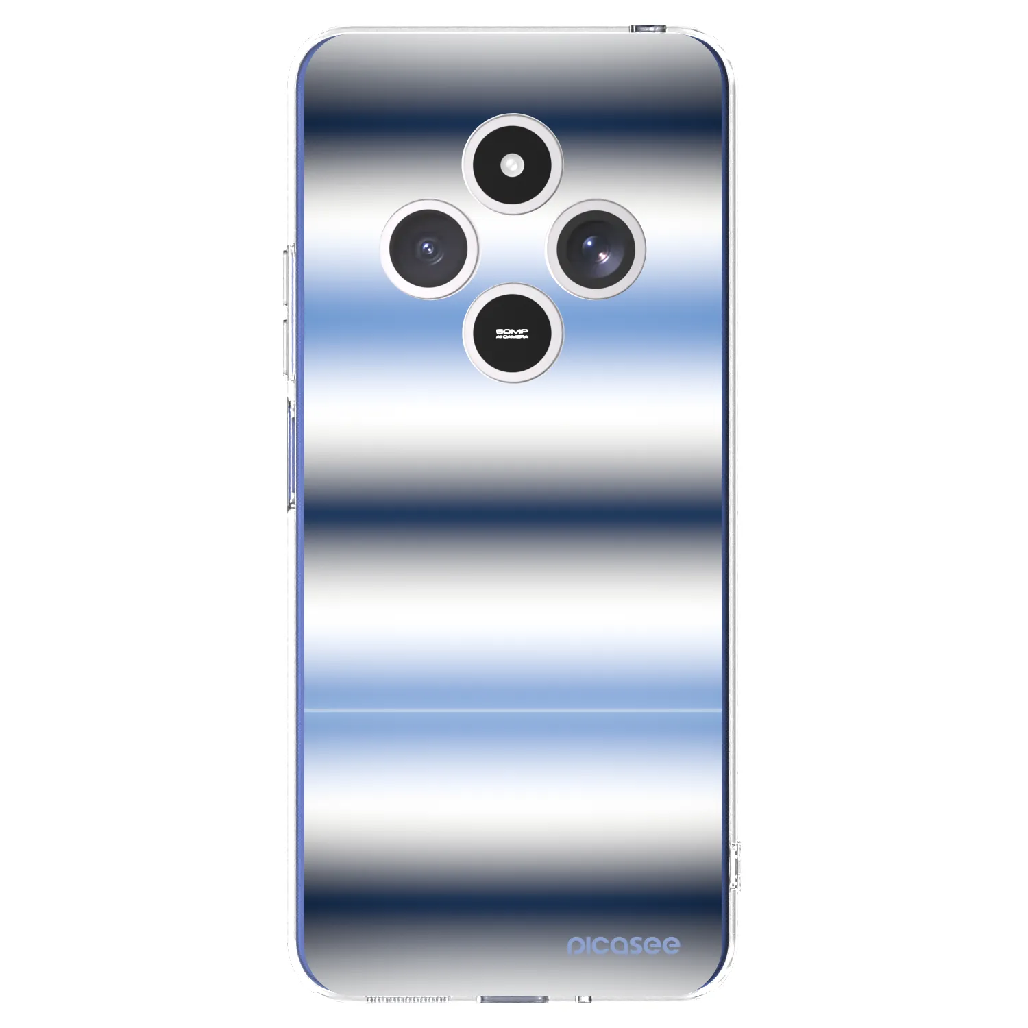 Picasee Xiaomi Redmi 14C Hülle - Transparentes Silikon - Static Lines