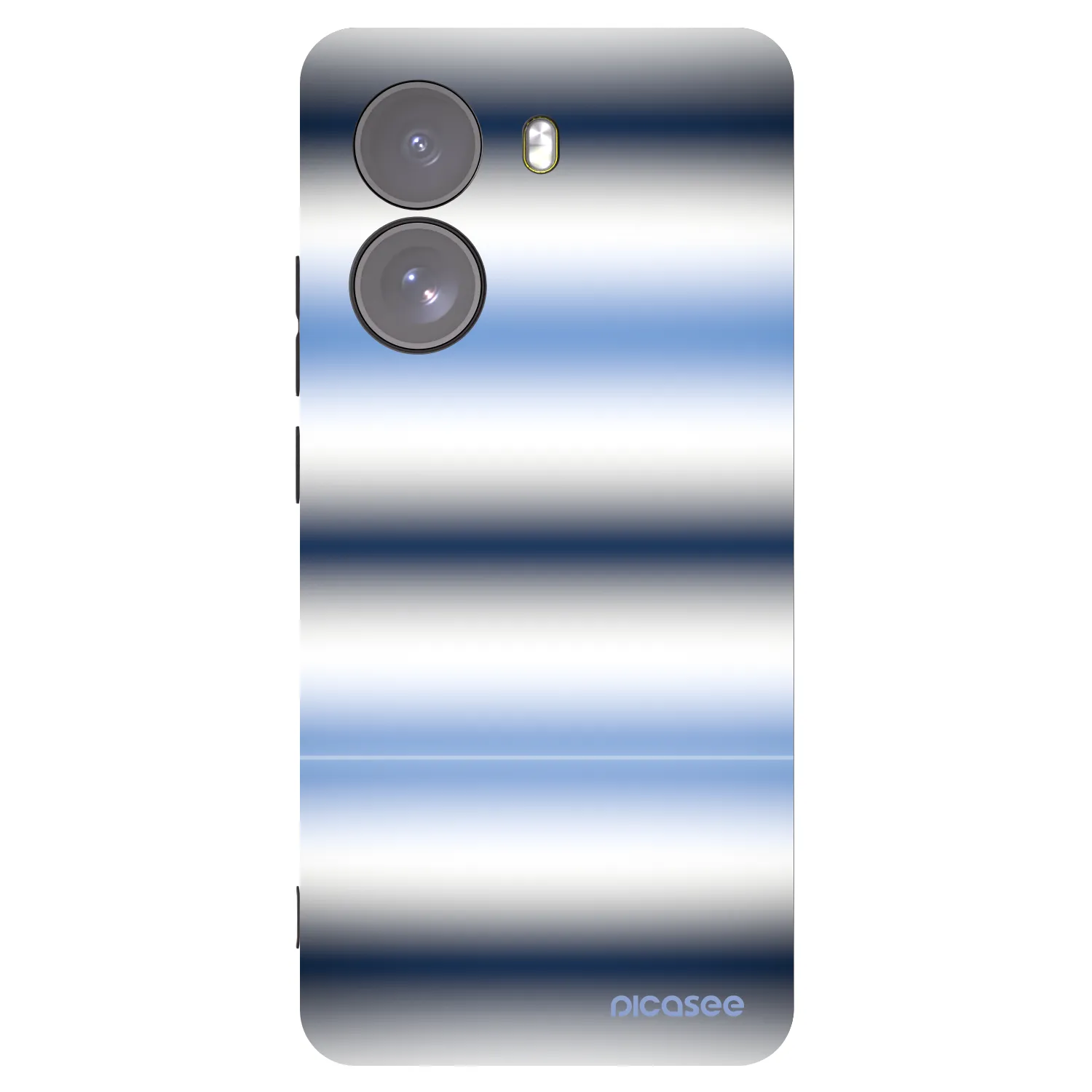 Picasee Xiaomi Poco X7 Hülle - Schwarzes Silikon - Static Lines