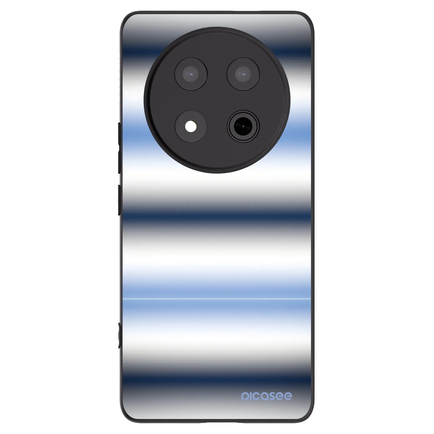 Picasee Honor Magic7 Lite 5G Hülle - Schwarzes Silikon - Static Lines