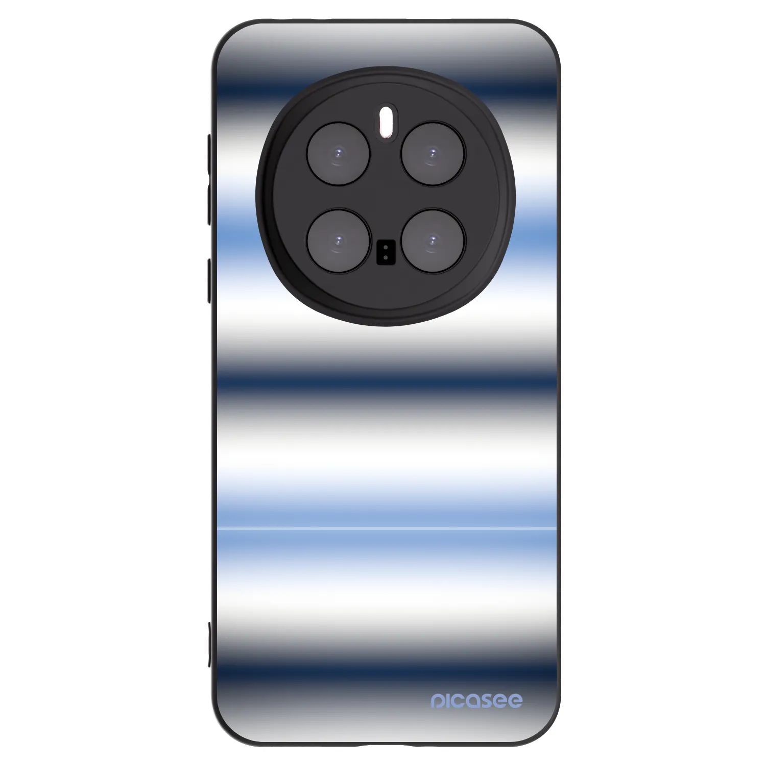 Picasee Honor Magic7 Pro 5G Hülle - Schwarzes Silikon - Static Lines