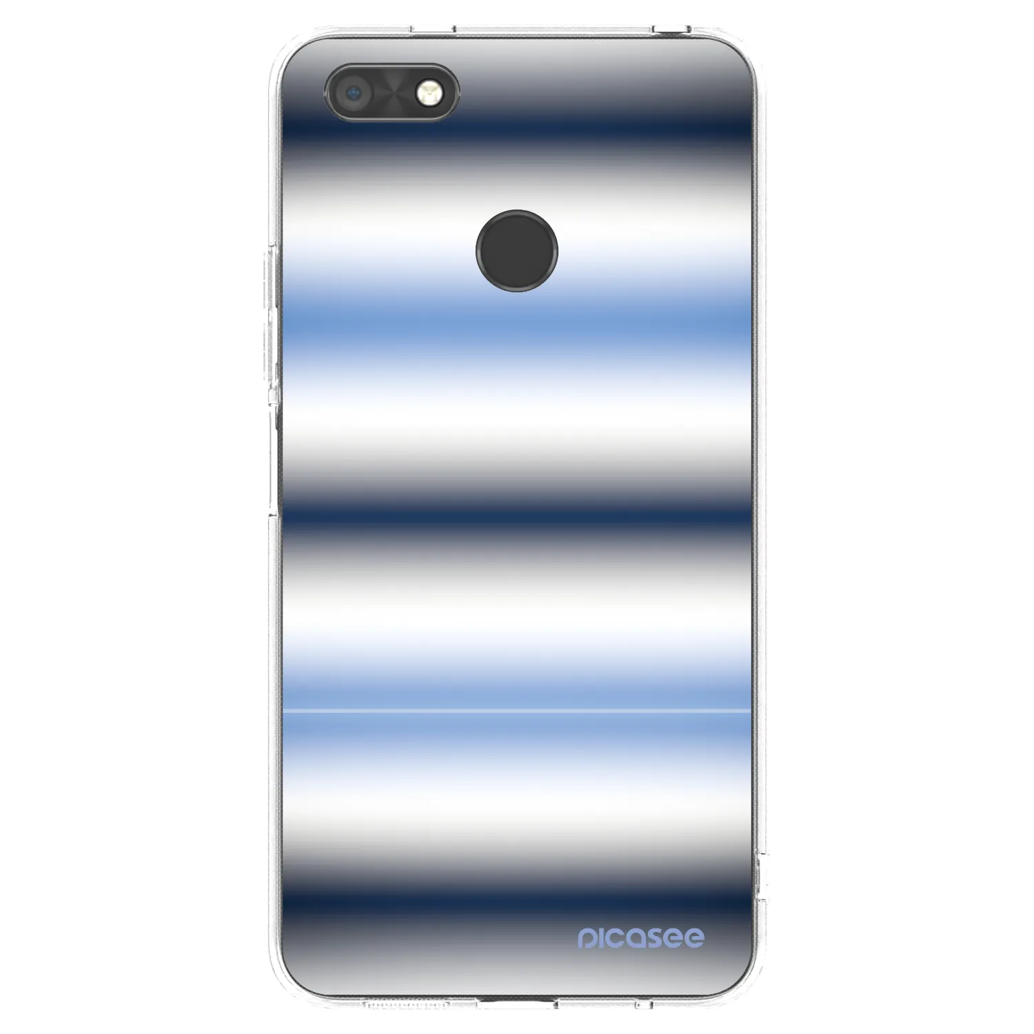 Picasee Huawei P9 Lite Mini Hülle - Transparentes Silikon - Static Lines