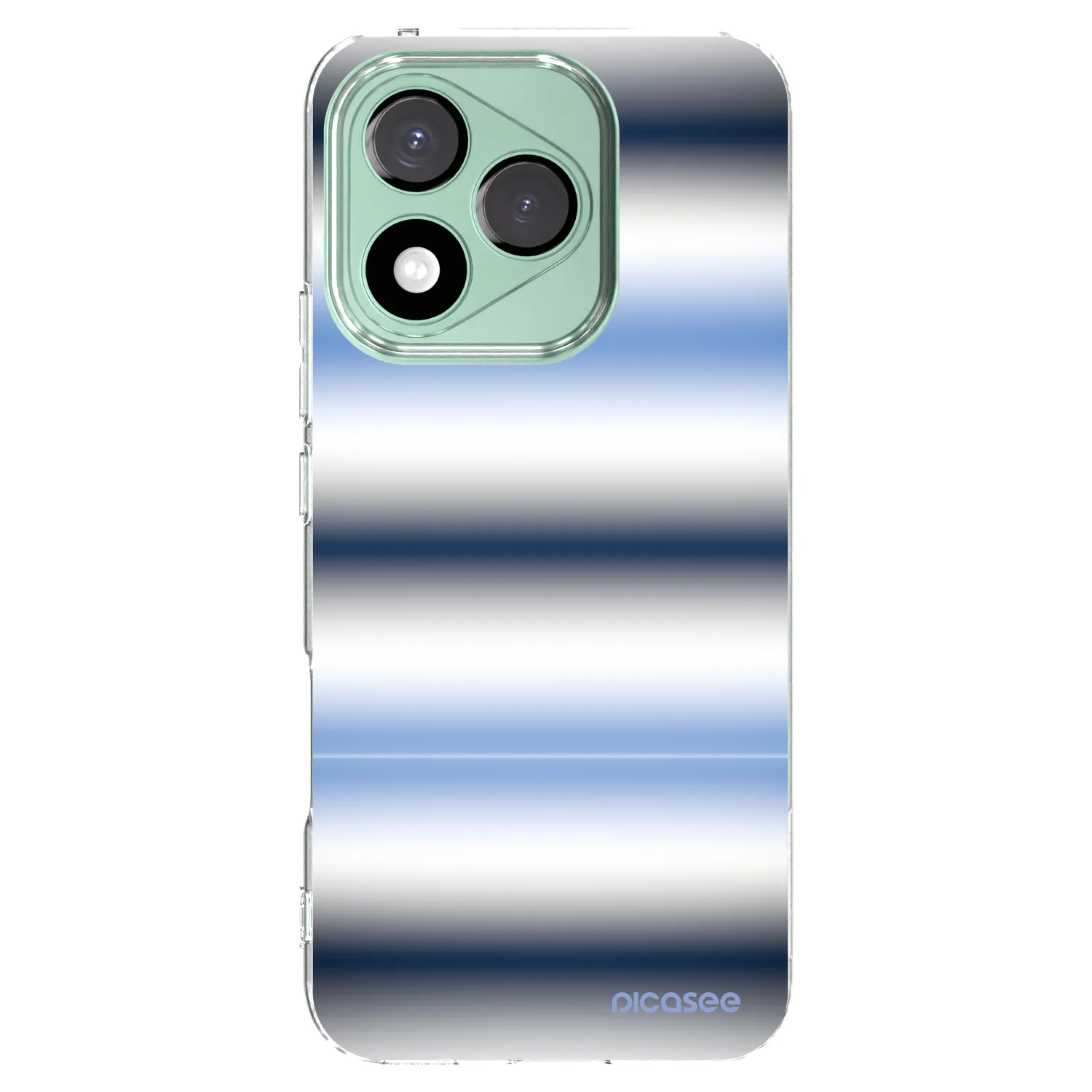 Picasee Honor 400 Lite 5G Hülle - Transparentes Silikon - Static Lines