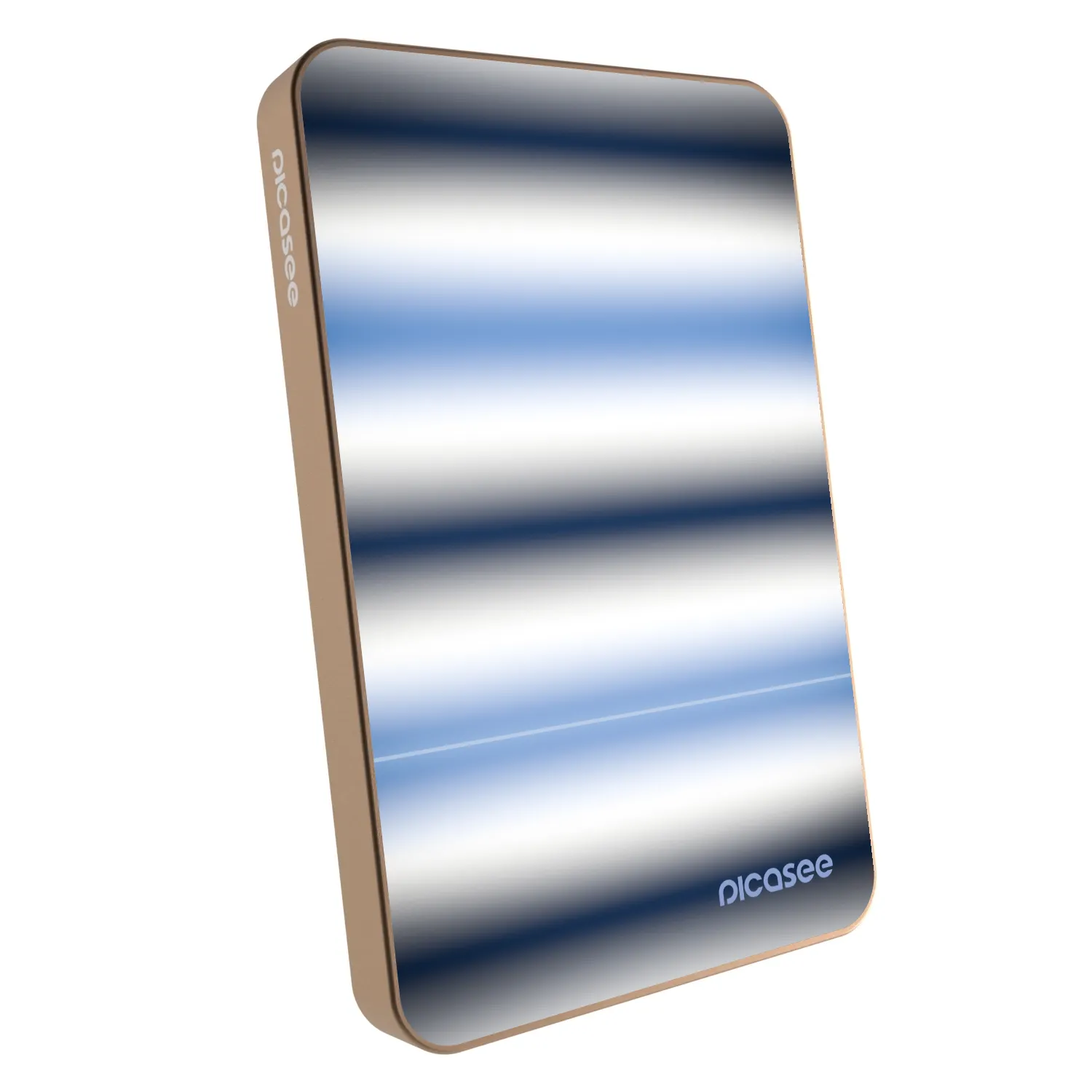 Picasee Powerbank mit MagSafe 5 000 mAh Golden - Static Lines