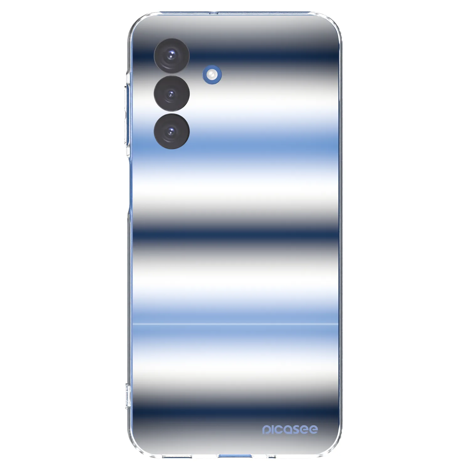 Picasee Samsung Galaxy A17 5G Hülle - Transparentes Silikon - Static Lines