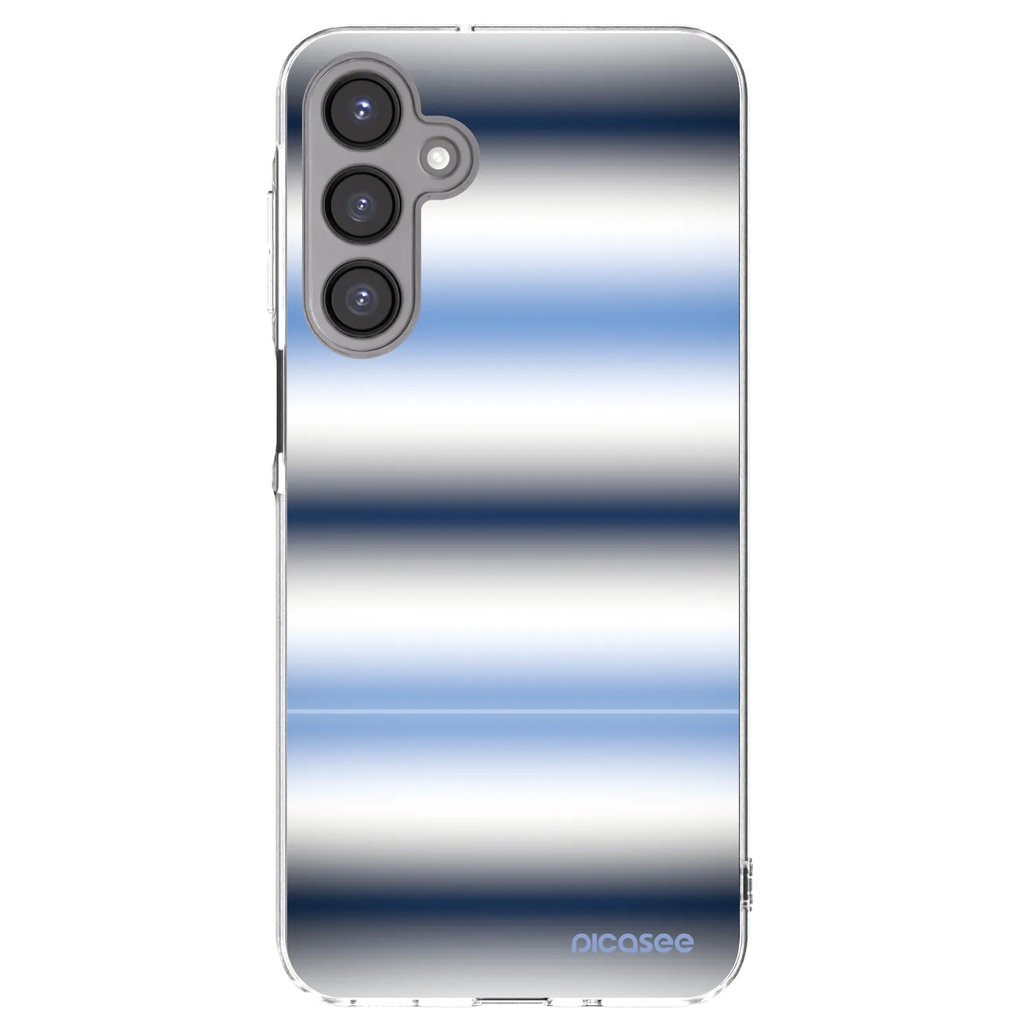 Picasee Samsung Galaxy A16 4G Hülle - Transparentes Silikon - Static Lines