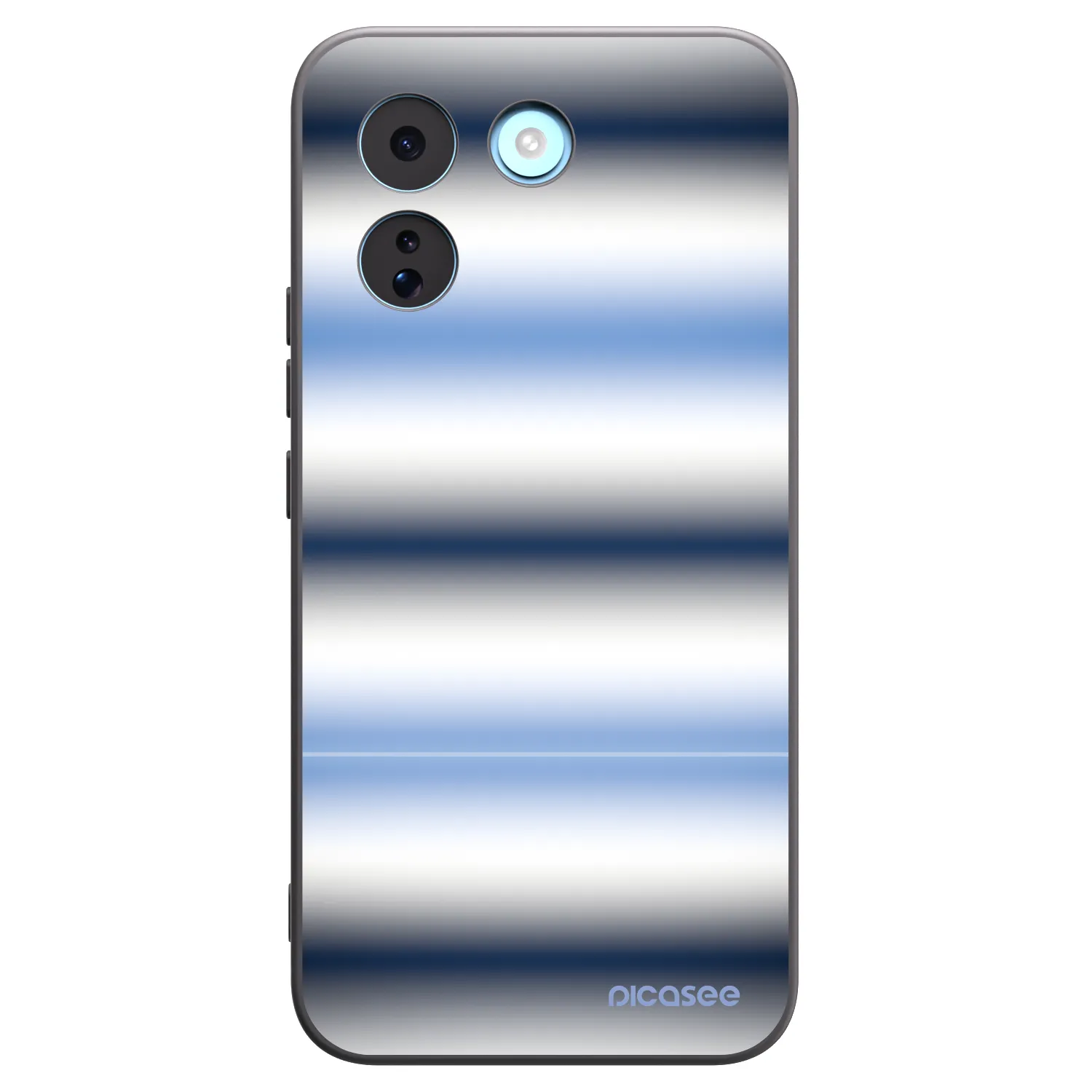 Picasee Xiaomi Redmi Note 17 Pro MAX 5G Hülle - Schwarzes Silikon - Static Lines