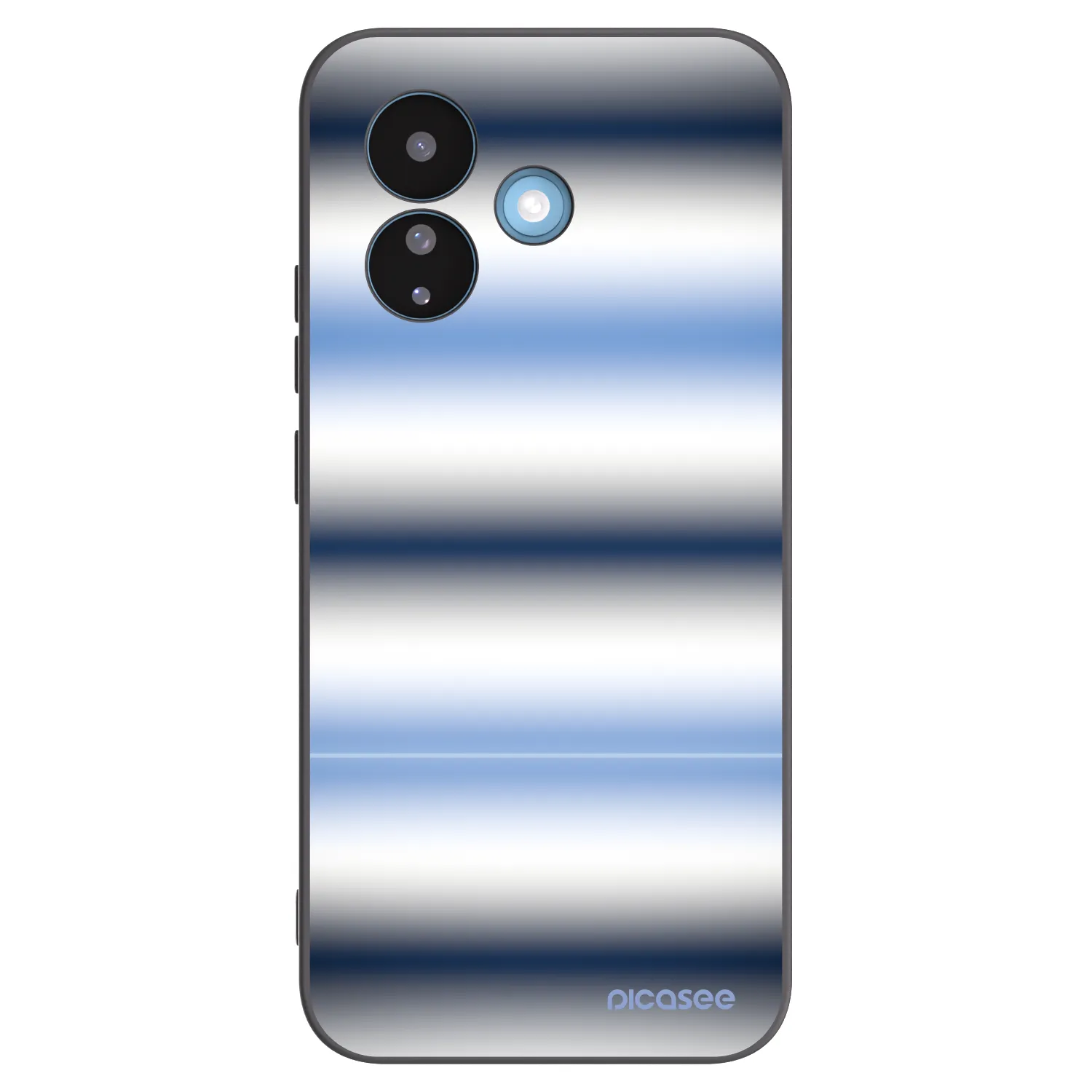 Picasee Xiaomi Redmi Note 17 Pro 5G Hülle - Schwarzes Silikon - Static Lines