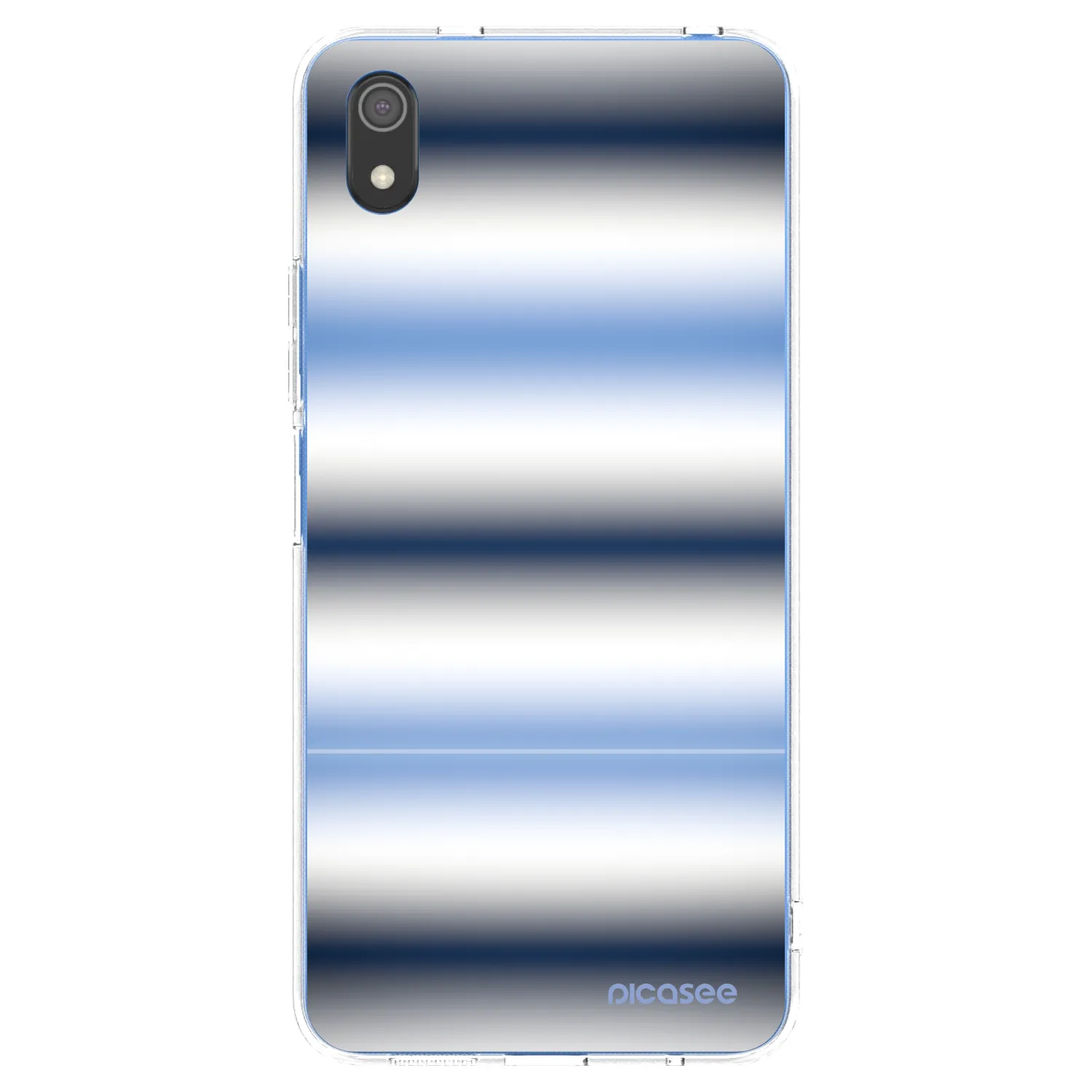 Picasee Xiaomi Redmi 7A Hülle - Transparentes Silikon - Static Lines