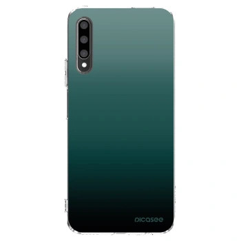 Picasee Honor 9X Pro Hülle - Transparentes Silikon - Verdant Fade