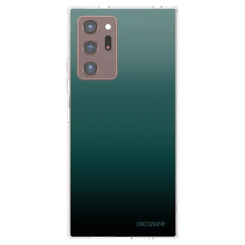 Picasee Samsung Galaxy Note 20 Ultra Hülle - Transparentes Silikon - Verdant Fade