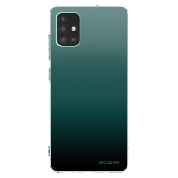 Picasee Samsung Galaxy M51 M515F Hülle - Transparentes Silikon - Verdant Fade
