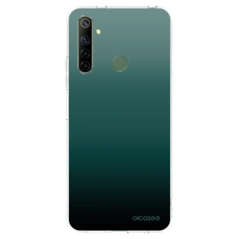 Picasee Realme 6i Hülle - Transparentes Silikon - Verdant Fade
