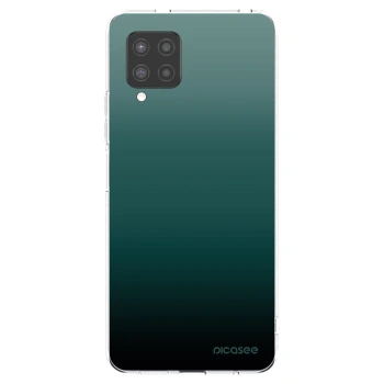 Picasee Samsung Galaxy A42 A426B Hülle - Transparentes Silikon - Verdant Fade