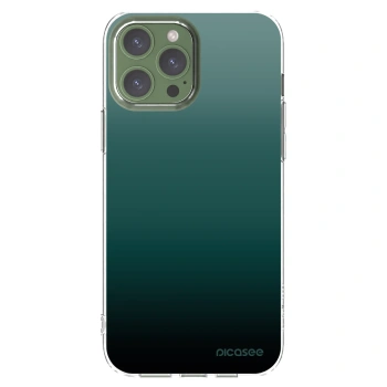 Picasee Apple iPhone 13 Pro Max Hülle - Transparentes Silikon - Verdant Fade