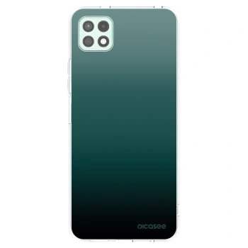 Picasee Samsung Galaxy A22 A226B 5G Hülle - Transparentes Silikon - Verdant Fade