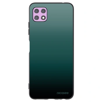Picasee Samsung Galaxy A22 A226B 5G Hülle - Schwarzes Silikon - Verdant Fade