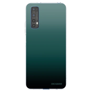 Picasee Realme 7 Hülle - Transparentes Silikon - Verdant Fade