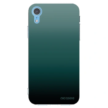 Picasee Apple iPhone XR Hülle - Transparentes Silikon - Verdant Fade