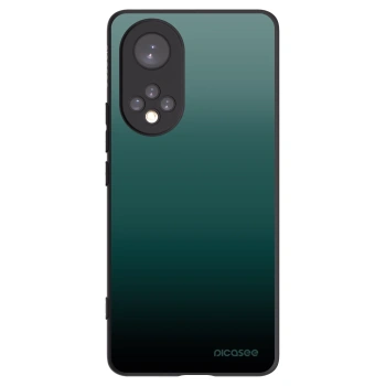 Picasee Honor 50 5G Hülle - Schwarzes Silikon - Verdant Fade