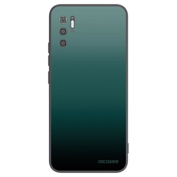 Picasee Xiaomi Poco M3 Pro 5G Hülle - Schwarzes Silikon - Verdant Fade