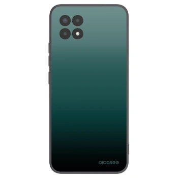 Picasee Realme 8i Hülle - Schwarzes Silikon - Verdant Fade