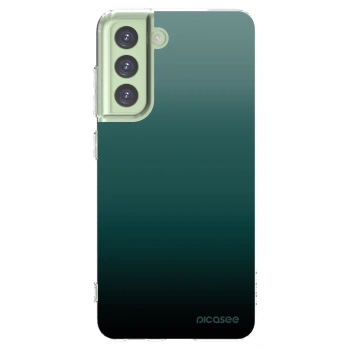 Picasee Samsung Galaxy S21 FE 5G Hülle - Transparentes Silikon - Verdant Fade