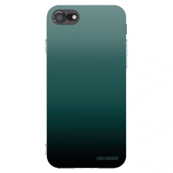 Picasee Apple iPhone SE 2022 Hülle - Transparentes Silikon - Verdant Fade