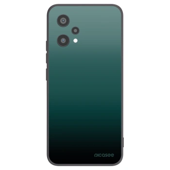 Picasee Realme 9 Pro 5G Hülle - Schwarzes Silikon - Verdant Fade