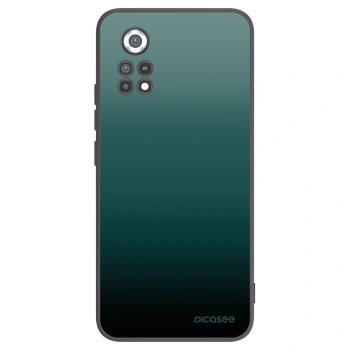 Picasee Xiaomi Poco X4 Pro 5G Hülle - Schwarzes Silikon - Verdant Fade