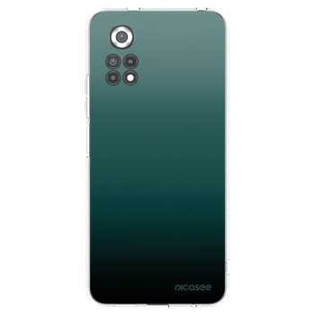 Picasee Xiaomi Poco X4 Pro 5G Hülle - Transparentes Silikon - Verdant Fade